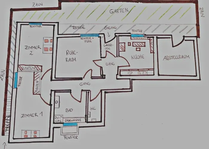 Schafferhaeusl, Apartman *